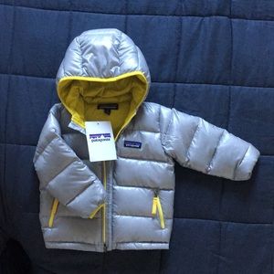 Patagonia Toddler Hi-Loft Down Sweater Hoodie